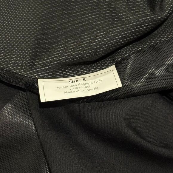 Awearness Kenneth Cole Black 5 Button Suit Dress Vest Extreme Slim Fit Men’s Sma - Picture 4 of 6